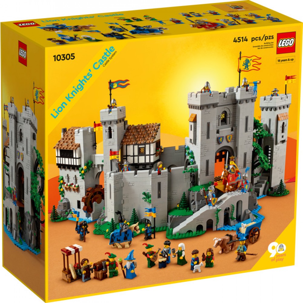 LEGO 10305 Lion Knights' Castle Set