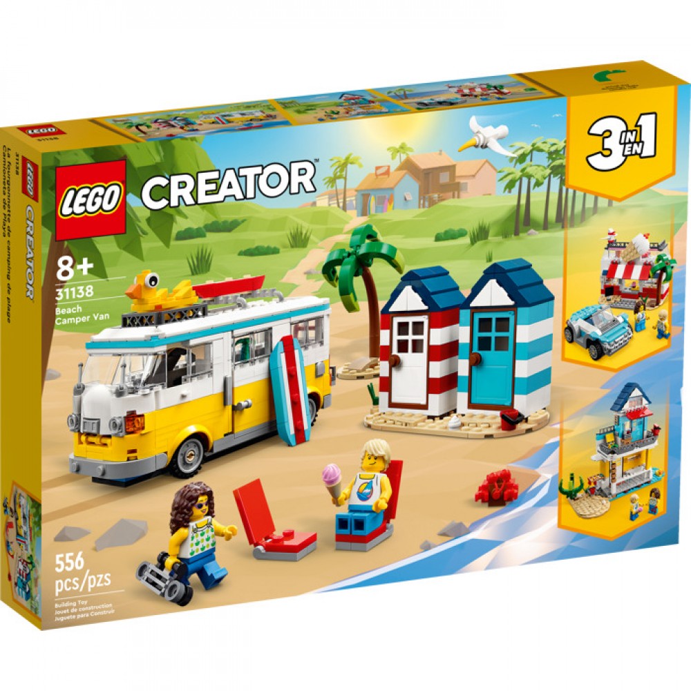 LEGO 31138 Creator 3 in 1 Plaj Karavanı