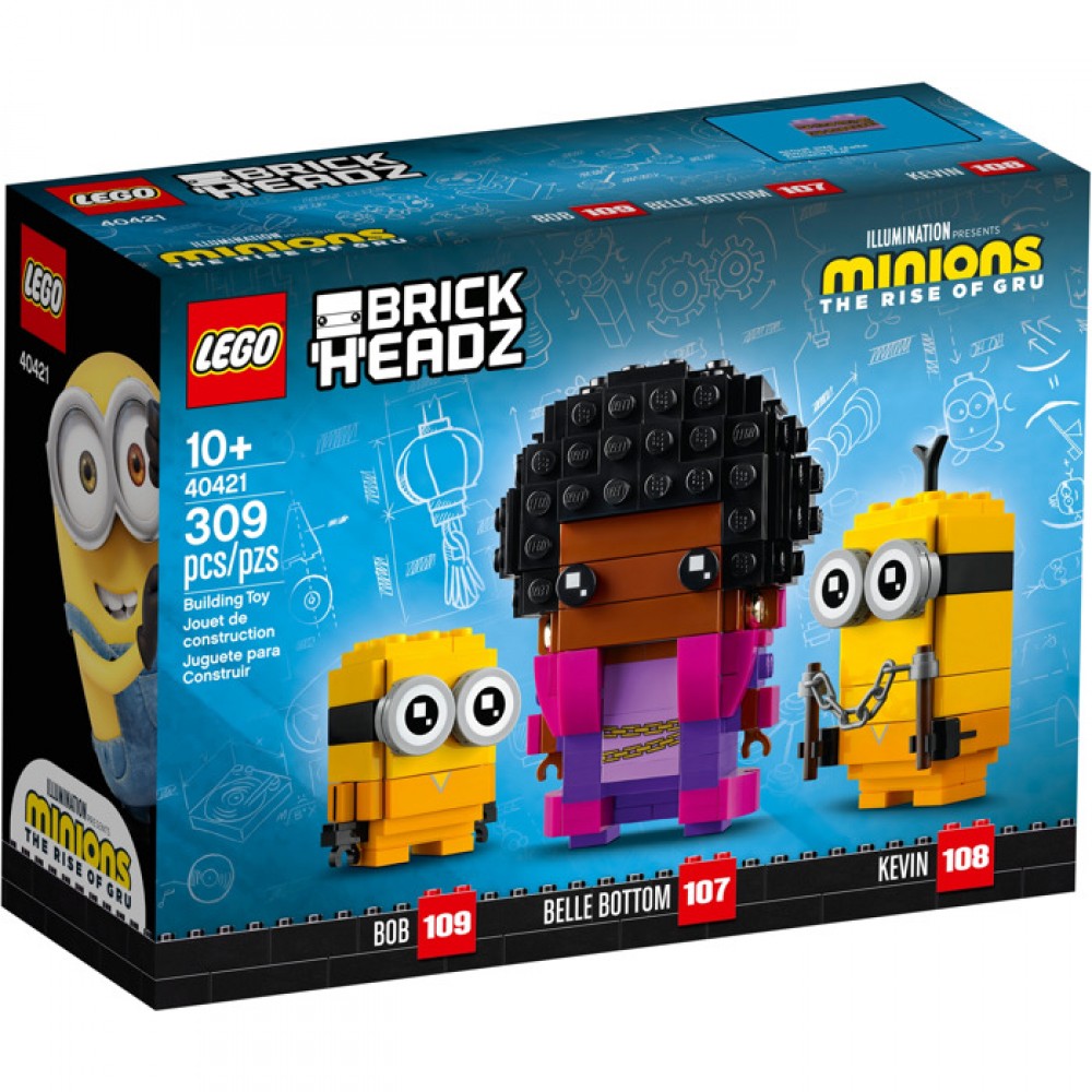 LEGO 40421 Belle Bottom, Kevin and Bob Set