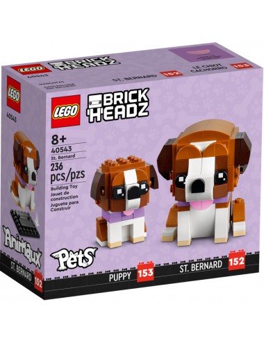 LEGO 40543 Brickheadz St. Bernard
