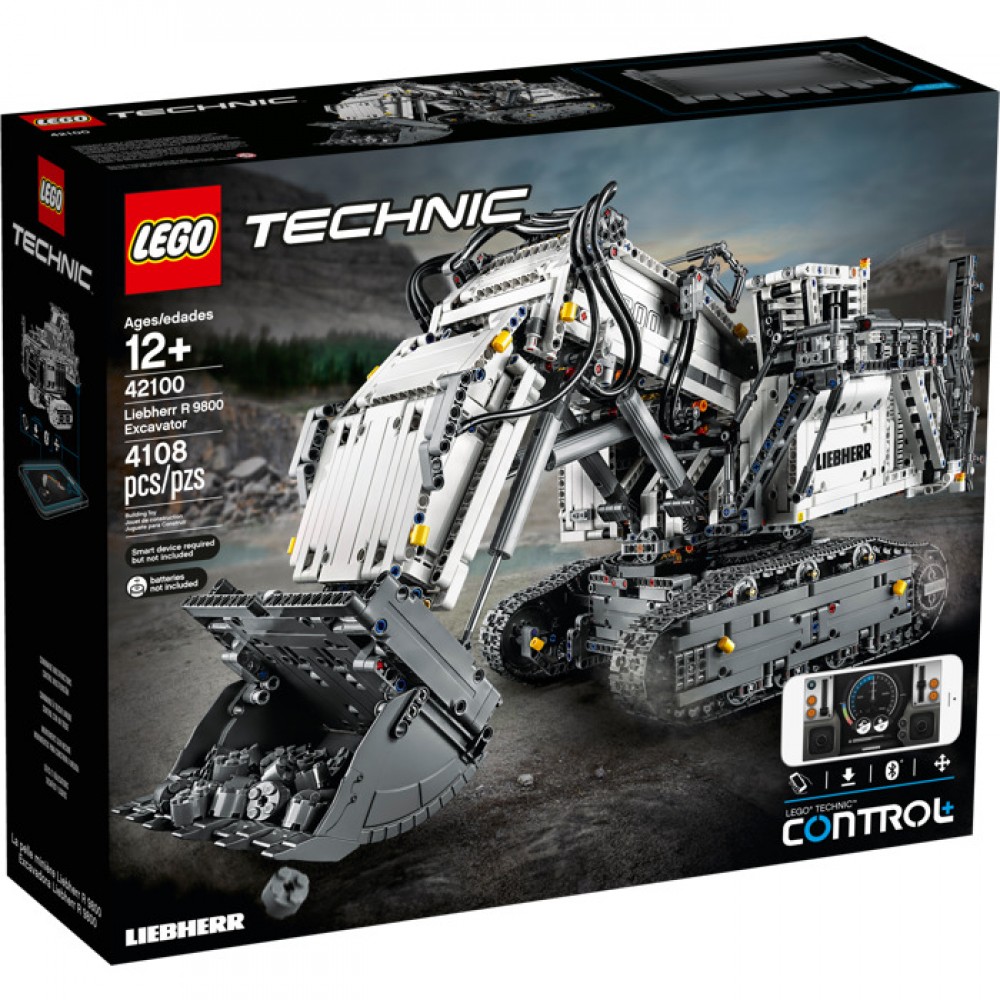 Lego Technic Liebherr R 9800 Ekskavatör 42100