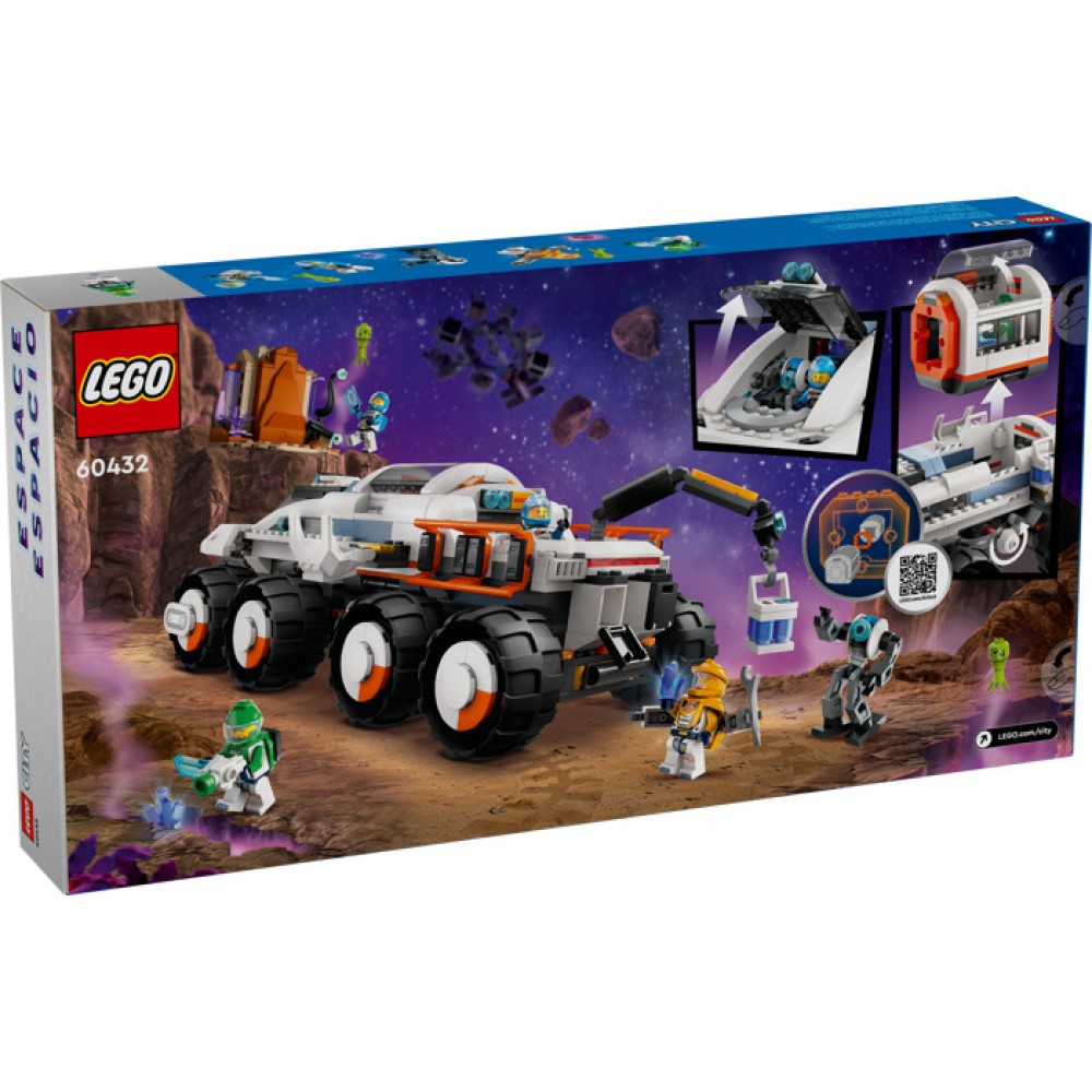 LEGO 60432 City Komuta Aracı ve Yükleyici Vinç