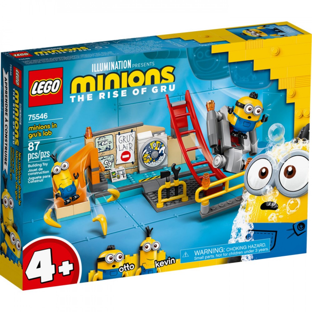 LEGO Minions in Gru's Lab Set 75546