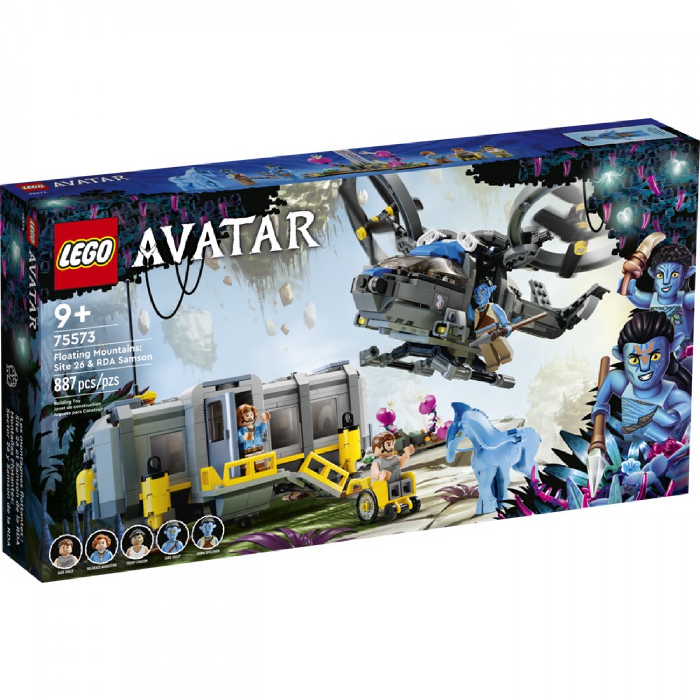 LEGO 75573 Floating Mountains: Site 26 & RDA Samson Set