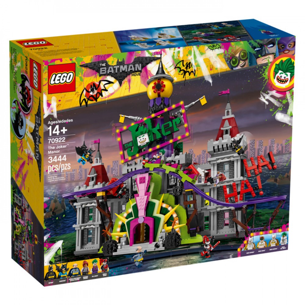 LEGO 70922 Batman Movie The Joker Manor