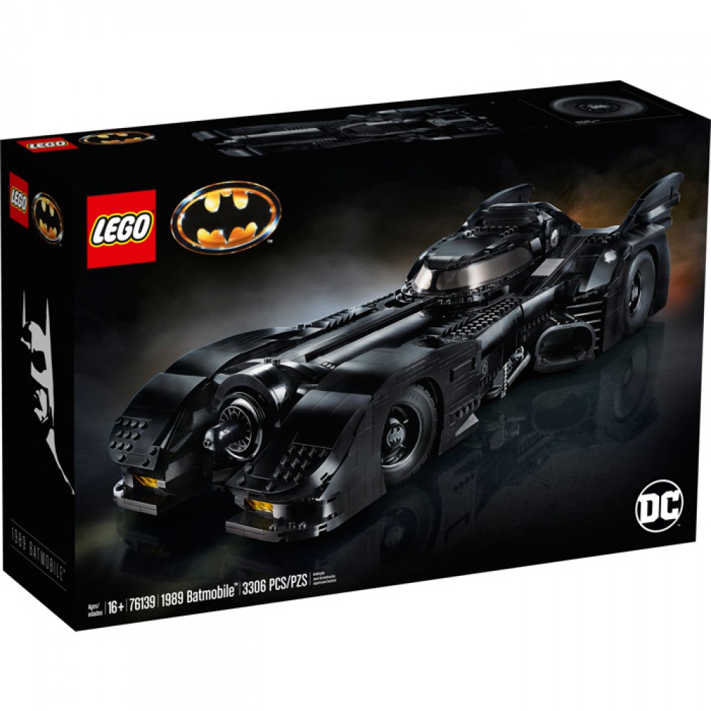 Lego 76139 DC Superheroes 1989 Batmobile