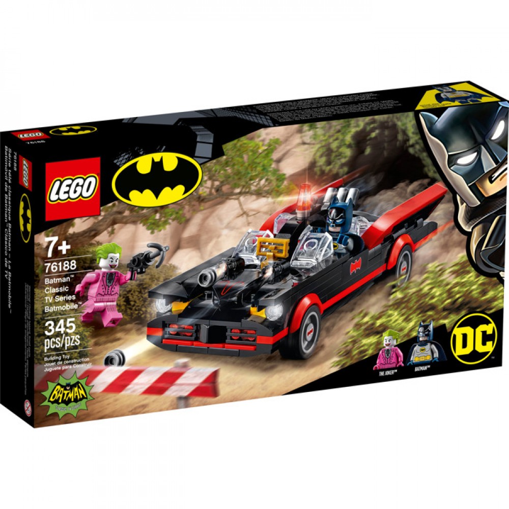 LEGO 76188 DC Batman Klasik Televizyon Dizisi Batmobil