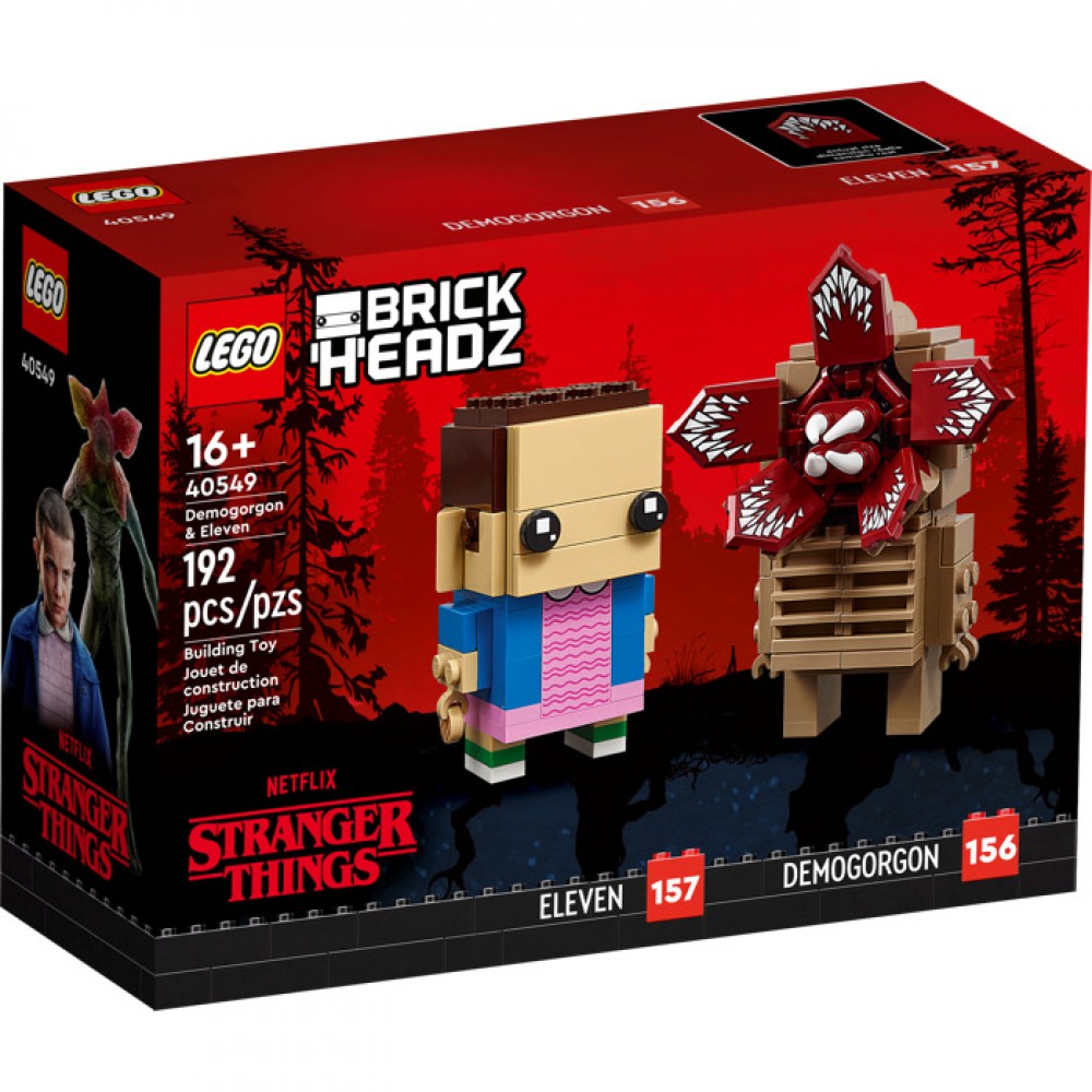 LEGO 40549 BrickHeadz Demogorgon ve Eleven