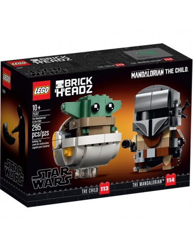 Lego 75317 BrickHeadz Star Wars The Mandalorian And The Child