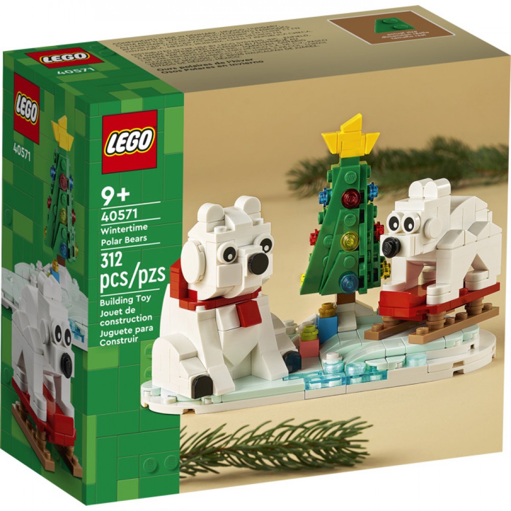 LEGO 40571 Iconic Kış Vakti Kutup Ayıları