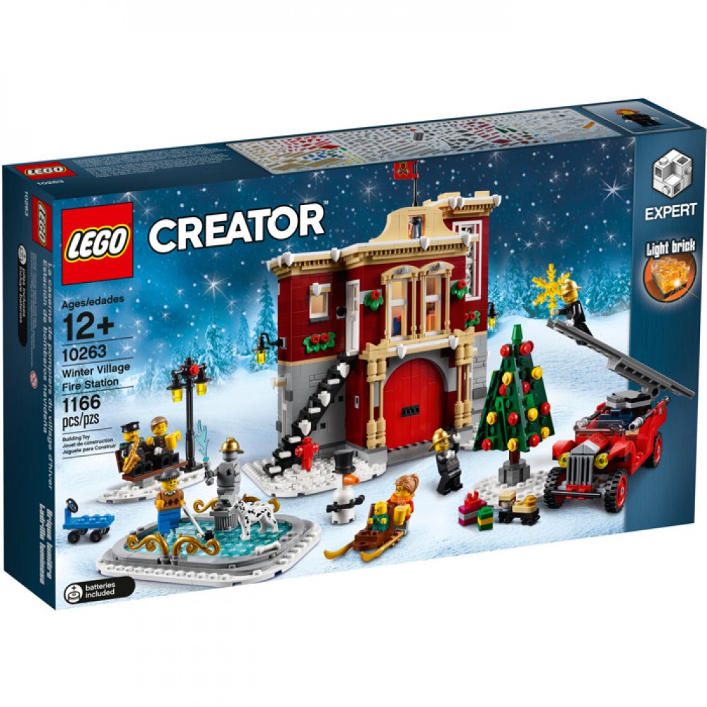 LEGO 10263 Winter Village Fire Station