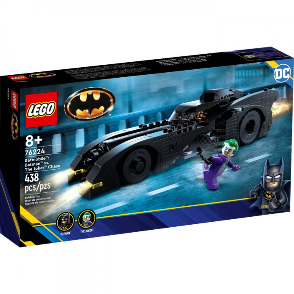 Lego 76224 DC Batmobile Batman'in Joker Takibi