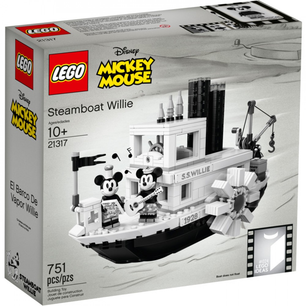 LEGO Steamboat Willie Set 21317