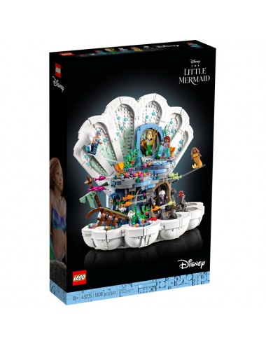 LEGO 43225 Disney Küçük Deniz Kızı Kraliyet İstiridyesi