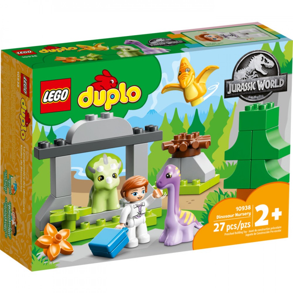 LEGO 10938 Duplo Jurassic World Dinozor Yuvası
