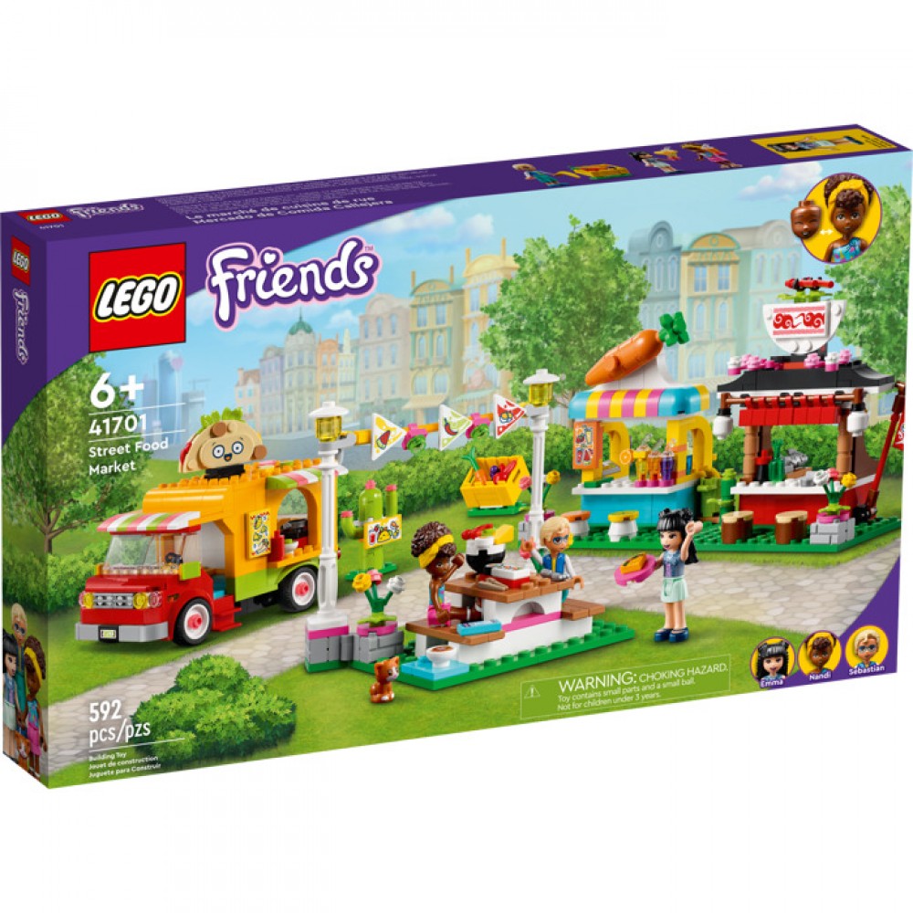 LEGO 41701 Friends Sokak Lezzetleri Pazarı