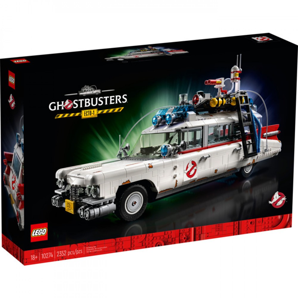 LEGO 10274 ICONS Hayalet Avcıları ECTO-1