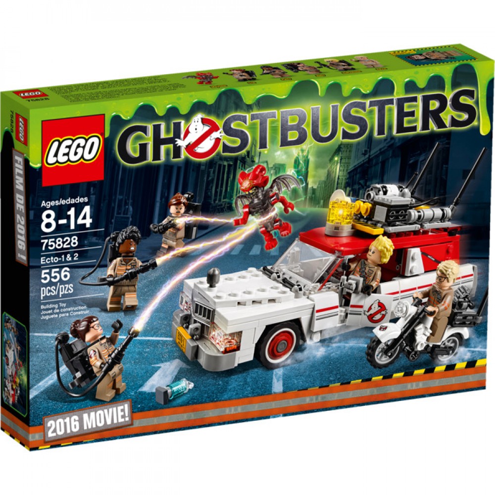LEGO Ghostbusters Ecto-1 & 2 75828