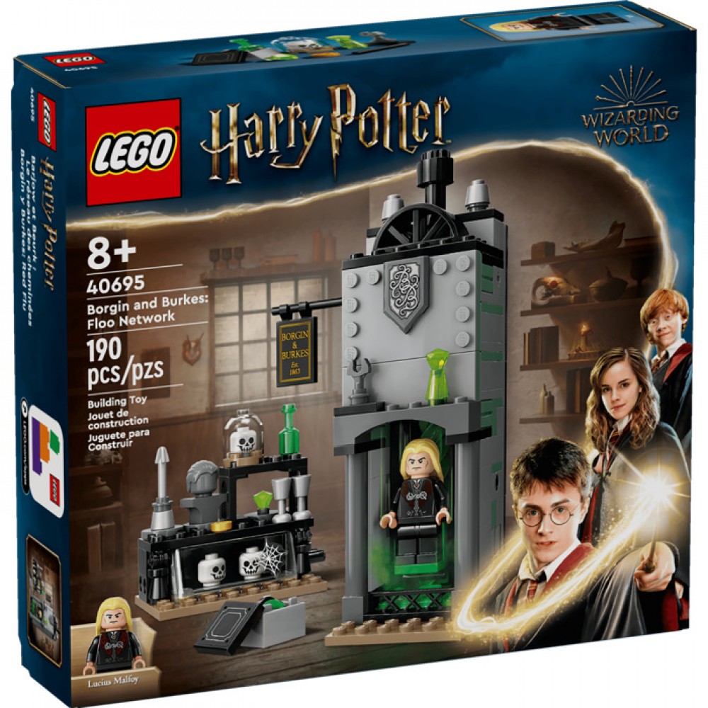 LEGO 40695 Borgin and Burkes: Floo Network Set