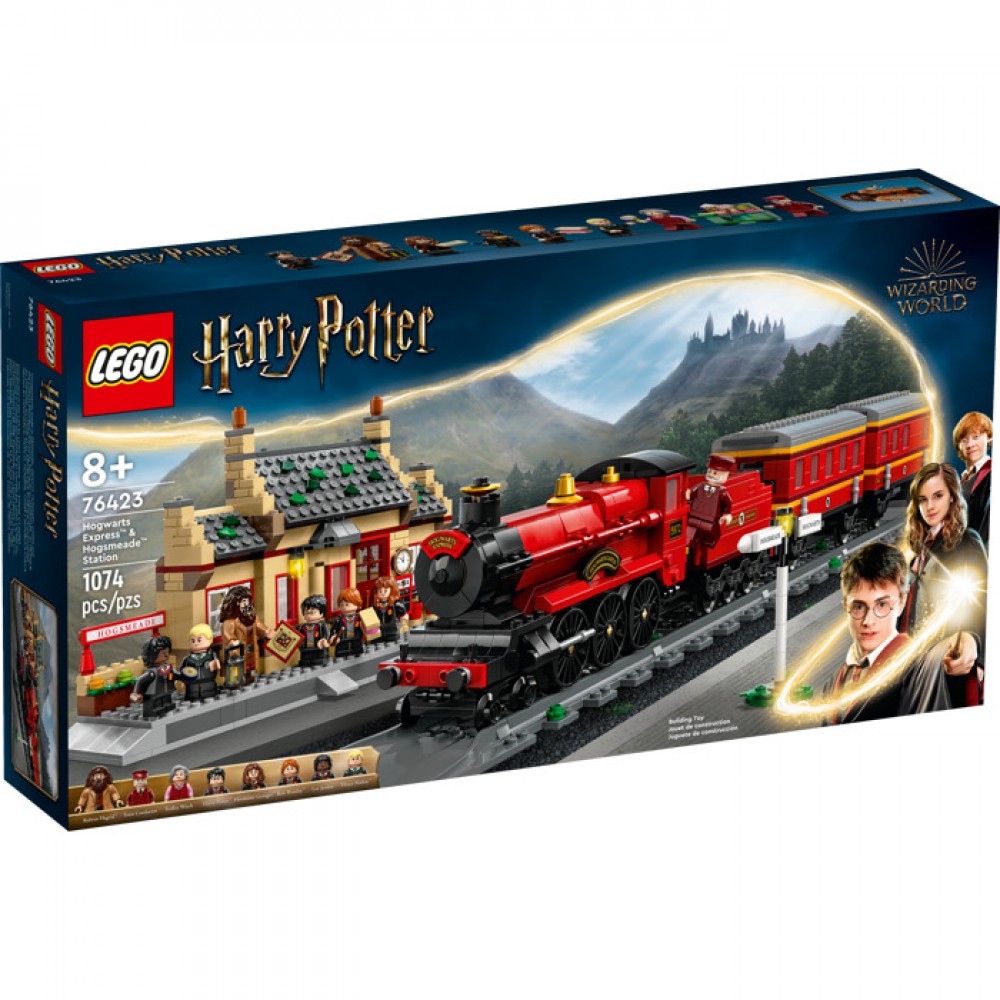 LEGO 76423 Harry Potter Hogwarts Ekspresi ve Hogsmeade İstasyonu