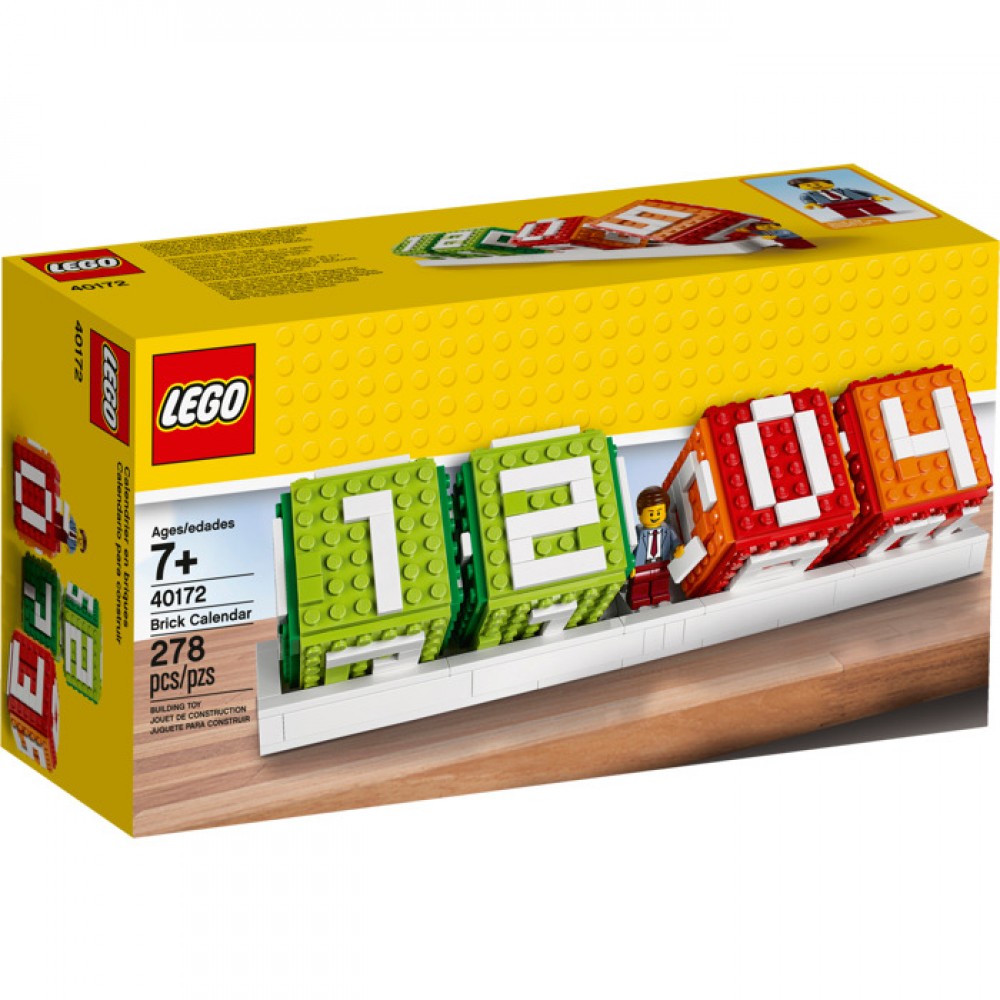 LEGO Brick Calendar Set 40172