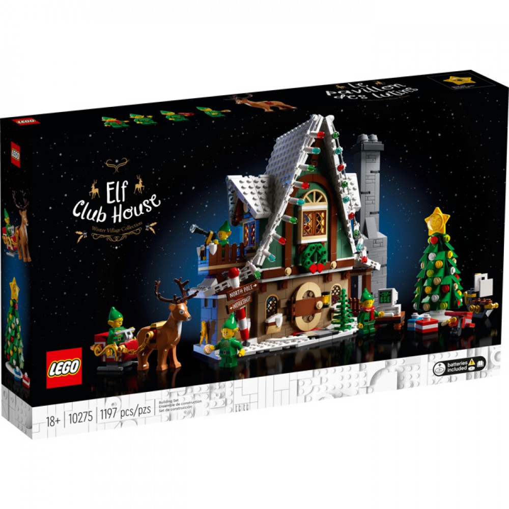 LEGO 10275 Creator Expert Elf Kulüp Evi