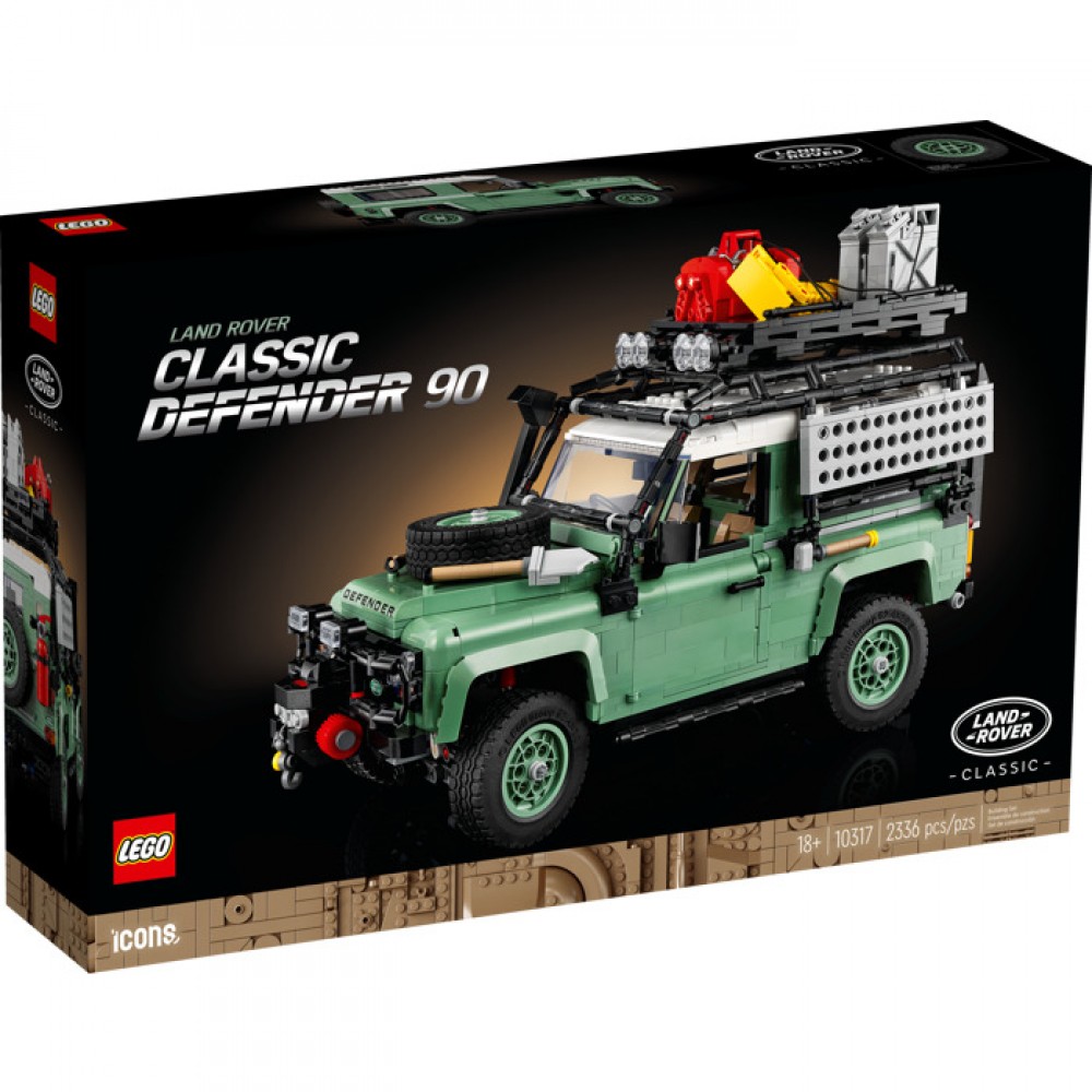 LEGO 10317 Land Rover Classic Defender 90 Set