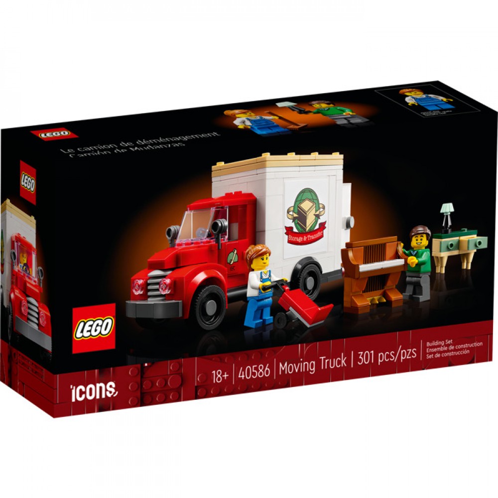 LEGO Icons 40586 Taşıma Kamyonu (293 Parça)
