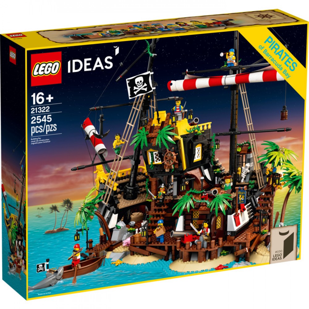 LEGO 21322 Ideas Baraküda Körfezi Korsanları