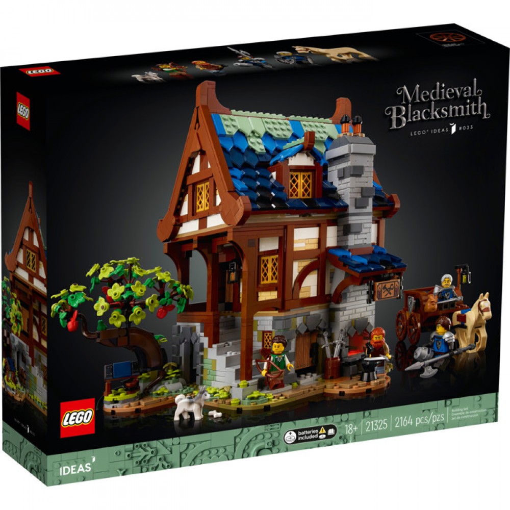 LEGO 21325 Ideas Orta Çağ Demircisi