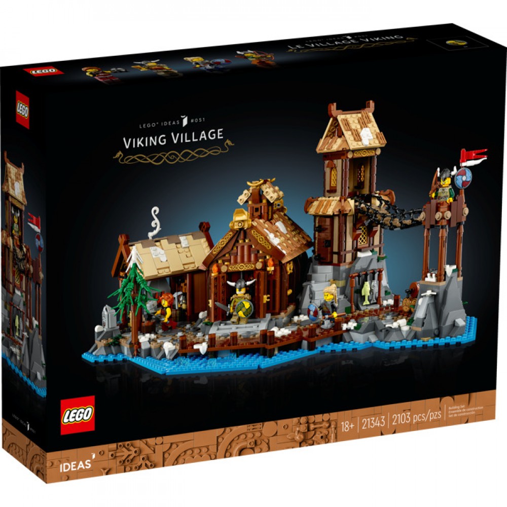 LEGO 21343 Viking Village Set