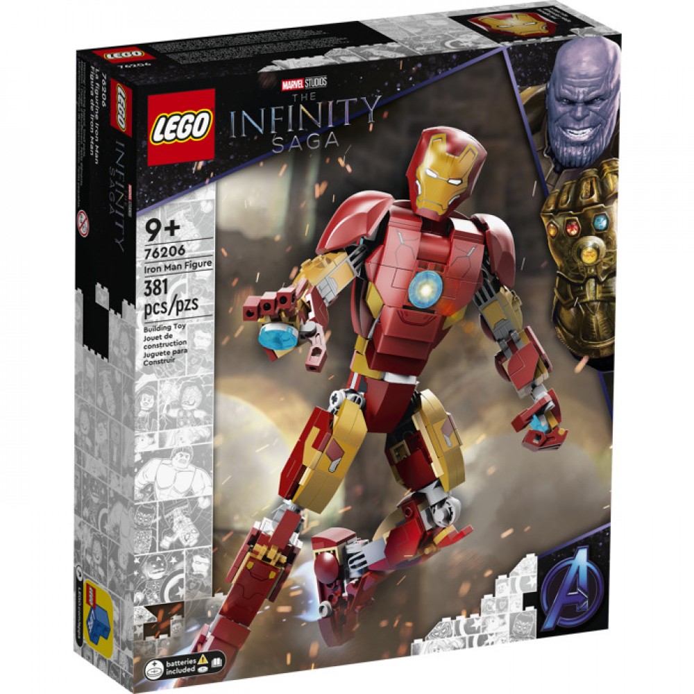 LEGO 76206 Marvel Iron Man Figürü