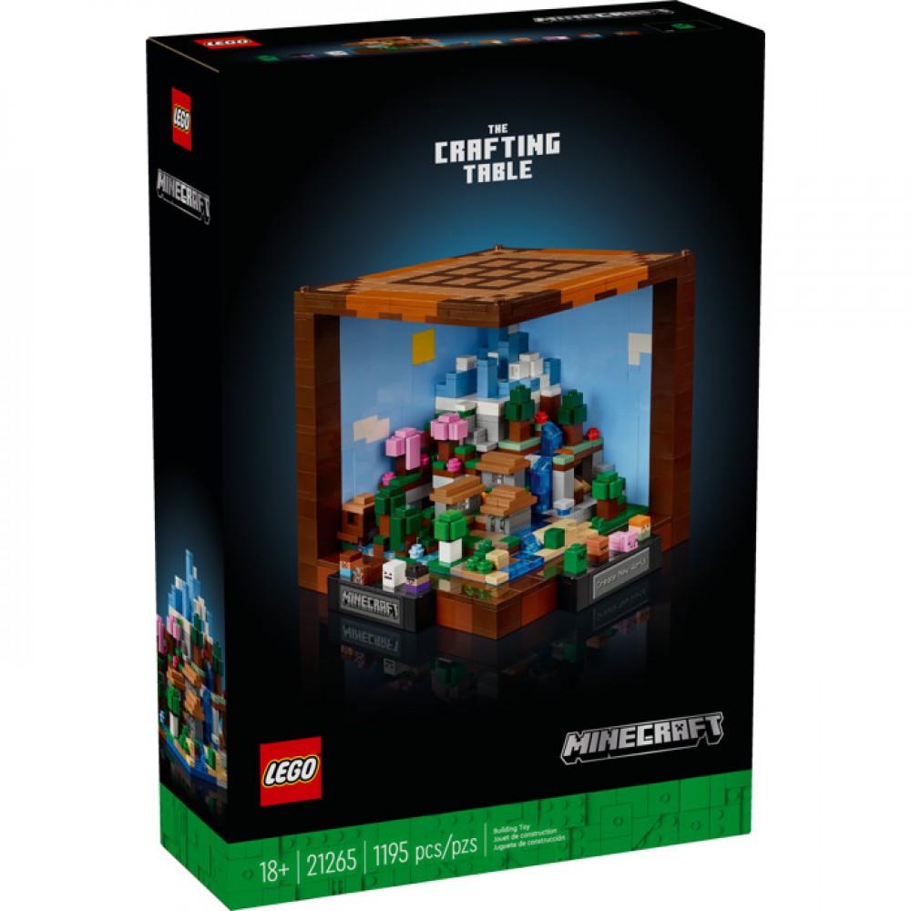LEGO 21265 Minecraft Eşya Yapma Masası