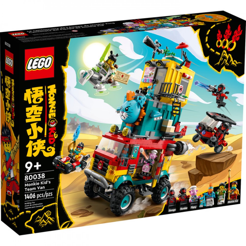 LEGO 80038 Monkie Kid Ekip Kamyonu