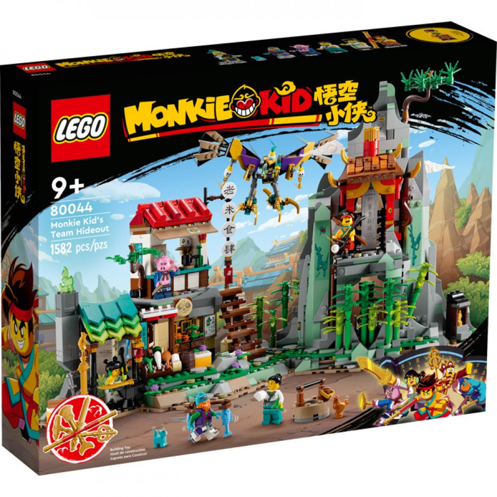 LEGO 80044 Monkie Kid Monkie Kid’in Ekip Sığınağı