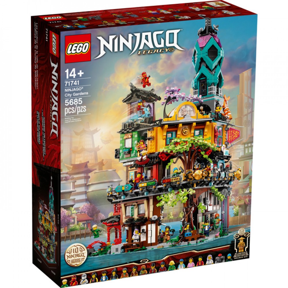 LEGO 71741 Ninjago City Gardens