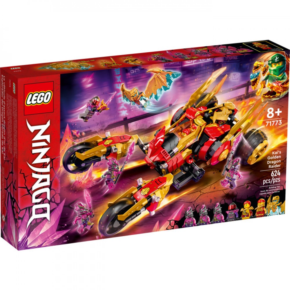 LEGO 71773 Ninjago Kai'nin Altın Ejderha Akıncısı
