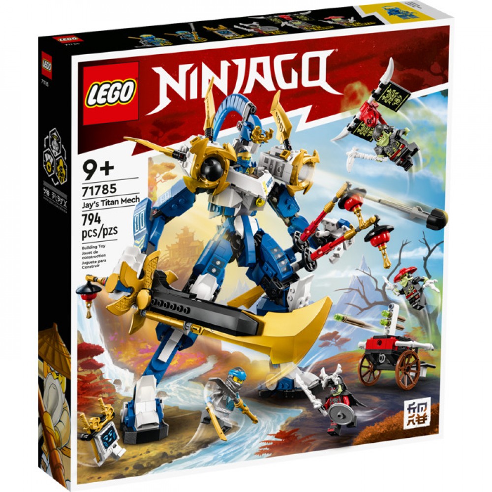 LEGO 71785 Ninjago Jay'in Titan Robotu