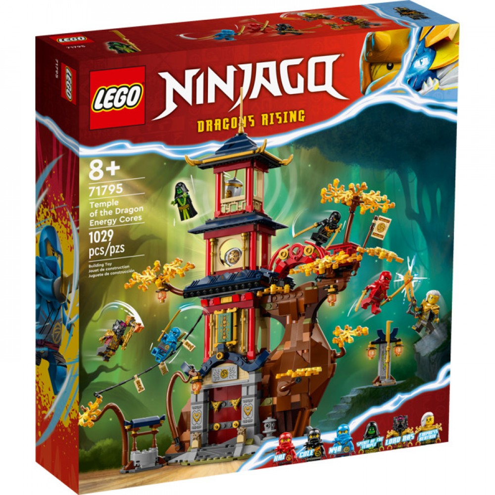 LEGO 71795 Ninjago Ejderha Enerji Küreleri Tapınağı