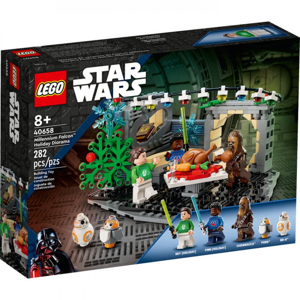 LEGO 40658 Star Wars Millennium Falcon Yılbaşı Dioraması