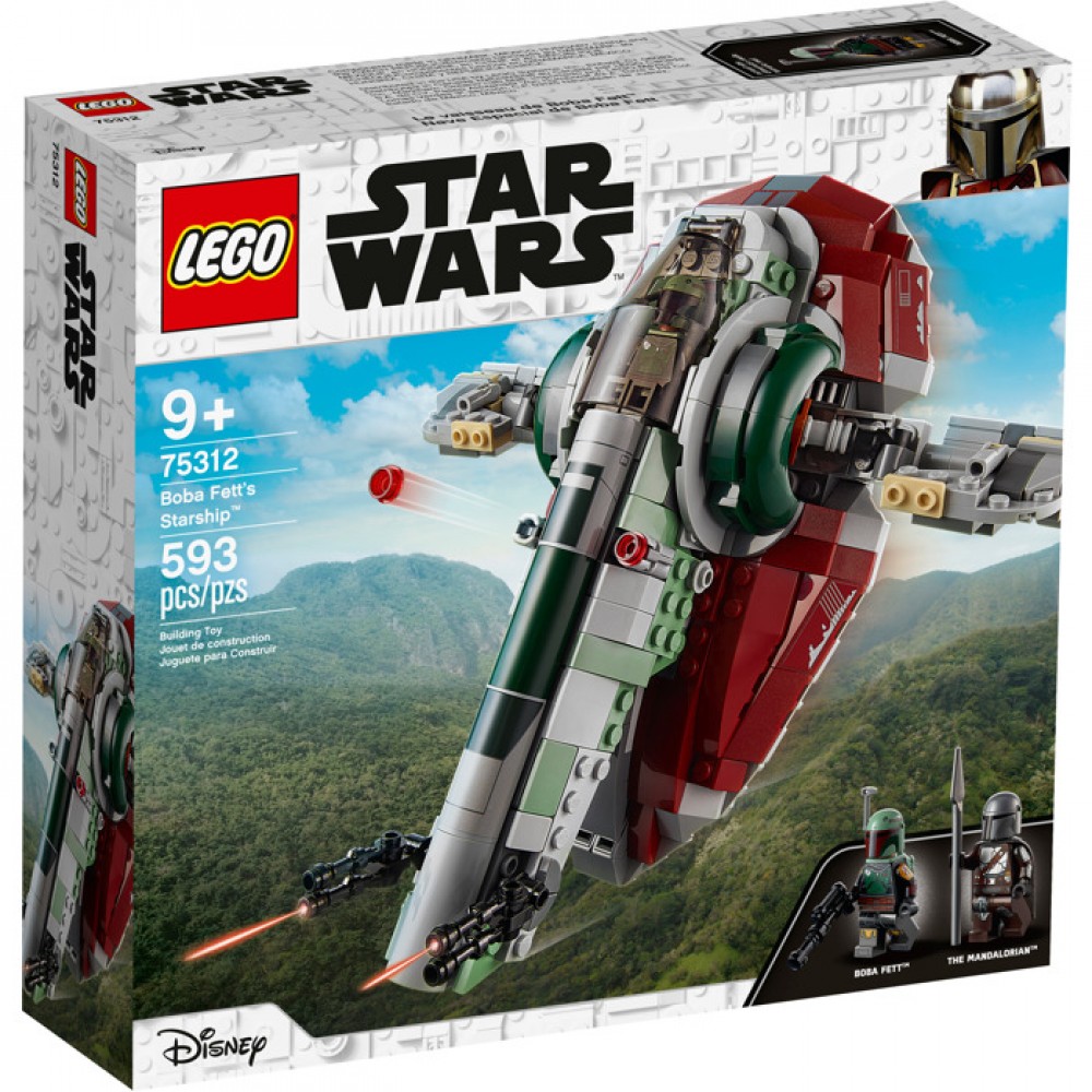 LEGO 75312 Star Wars Boba Fett’in Starship’i