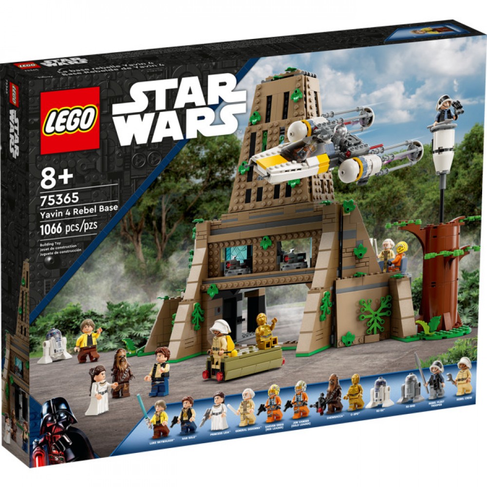 LEGO 75365 Star Wars Yeni Bir Umut Yavin 4 Asi Üssü