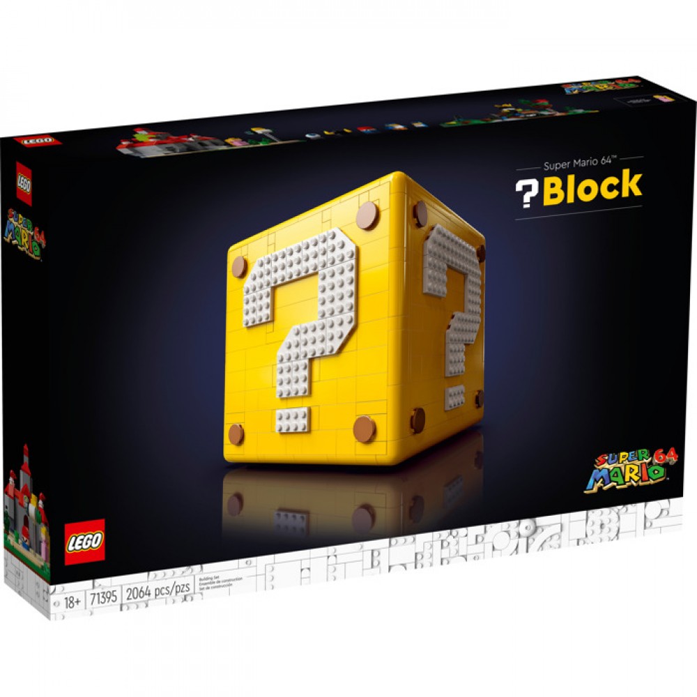 LEGO 71395 Super Mario Super Mario 64 Soru Işareti Bloğu