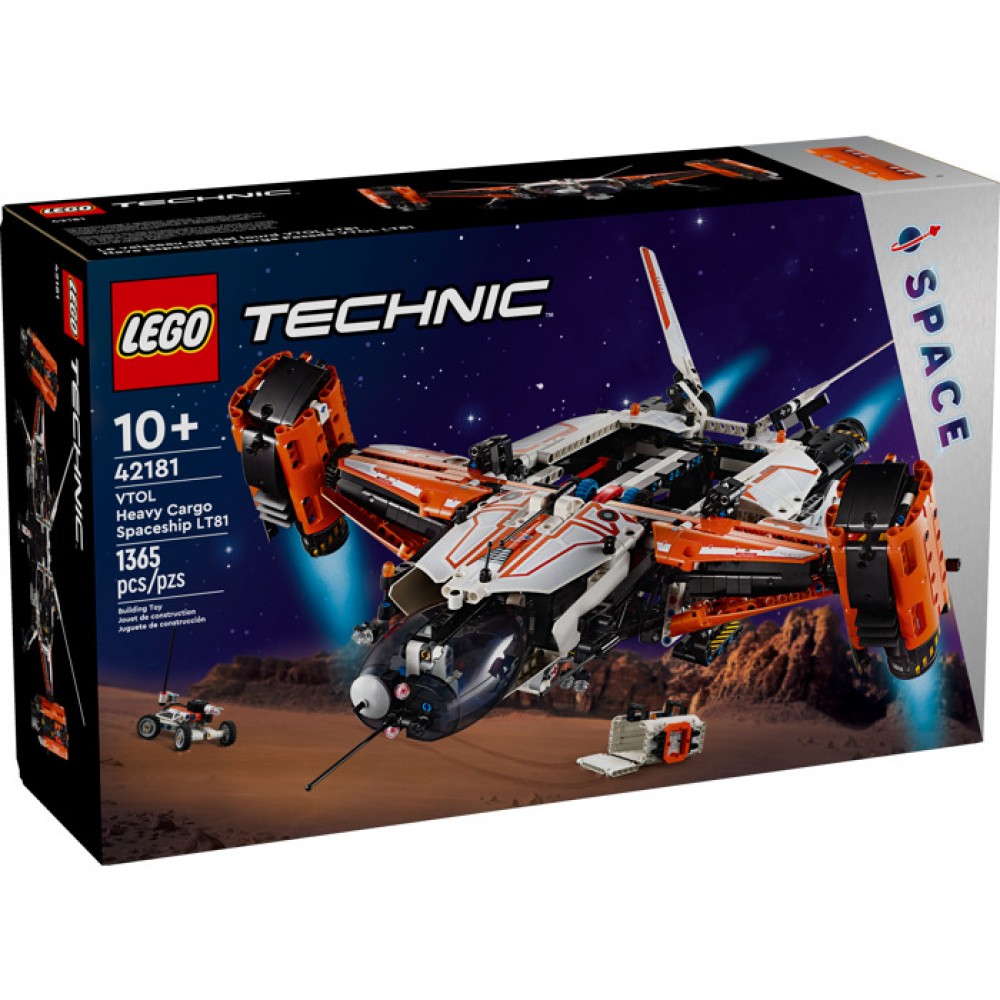 LEGO 42181 Technic Vtol Ağır Kargo Uzay Gemisi LT81