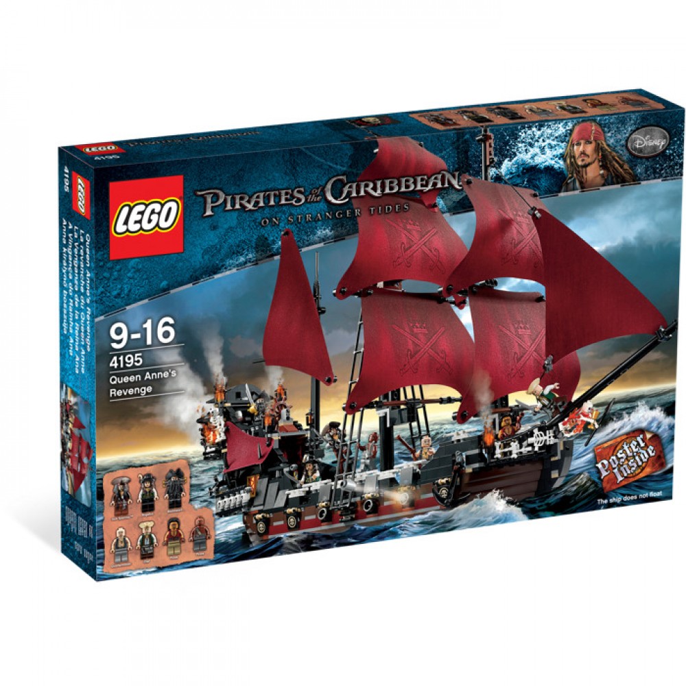 Lego 4195 Karayip Korsanları Kraliçe Anne'nin İntikamı