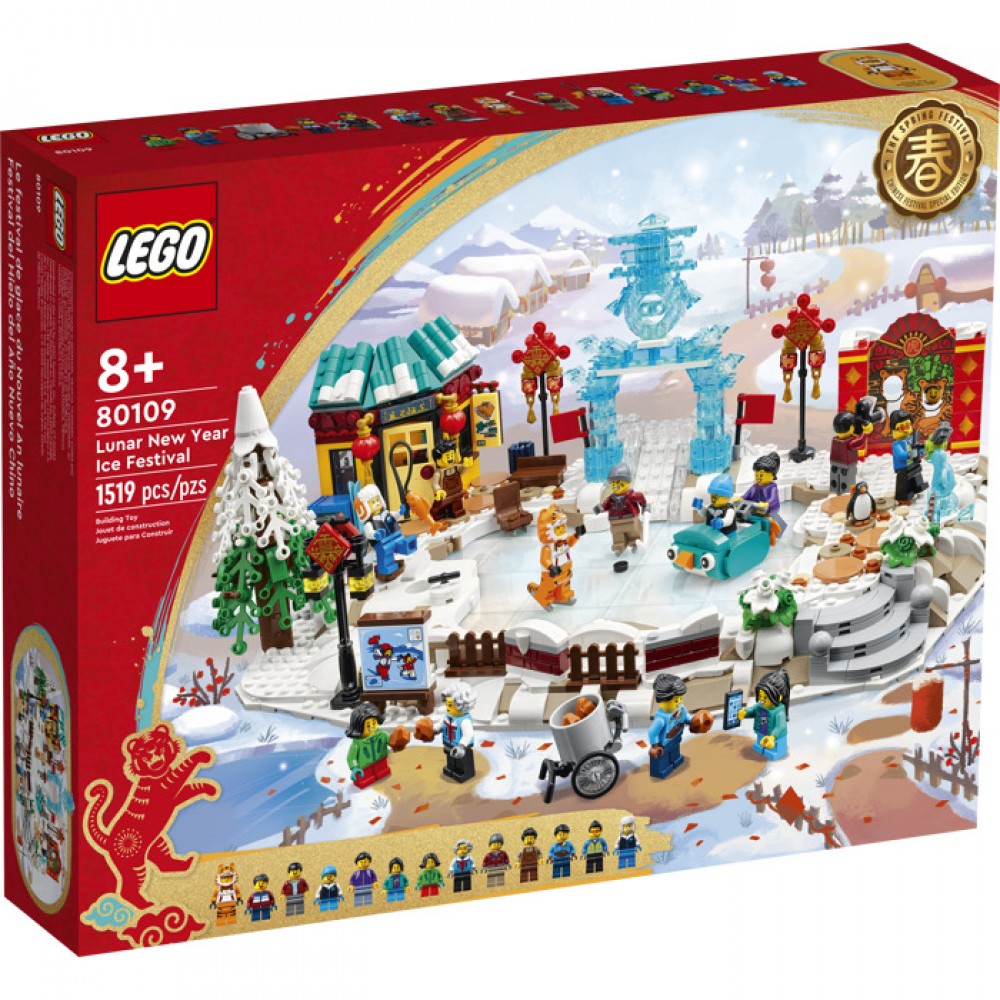 LEGO 80109 Chinese Festivals Yeni Ay Yılı Buz Festivali